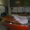 Sanding down varnish