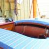 Masking off to paint deck seams 