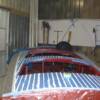 Finished painting deck seams 