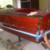 Masking off to paint boot stripe