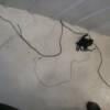 Old wiring that shouldnt have been in the boat. its being replaced with correct authentic wiring. The wad of electrical tape was wraped around some wires. 