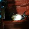 Installed blower in engine area. will be covered by a shelf