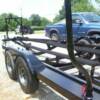 Resprayed trailer