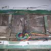 Ran most of wiring through boat. 