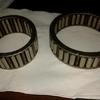 The two cylinder roller/needle bearings are standard dimension journal bearings.