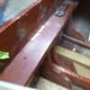 Installed rear support