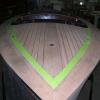 Sanded all of the top decks and part of the port side