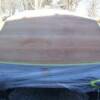 Bleached transom and port side