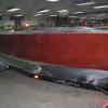 Boat stained and sealed