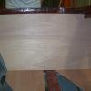 Making first of interior panel pieces for port side